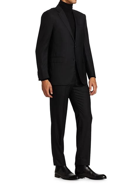 saks zegna suit quality